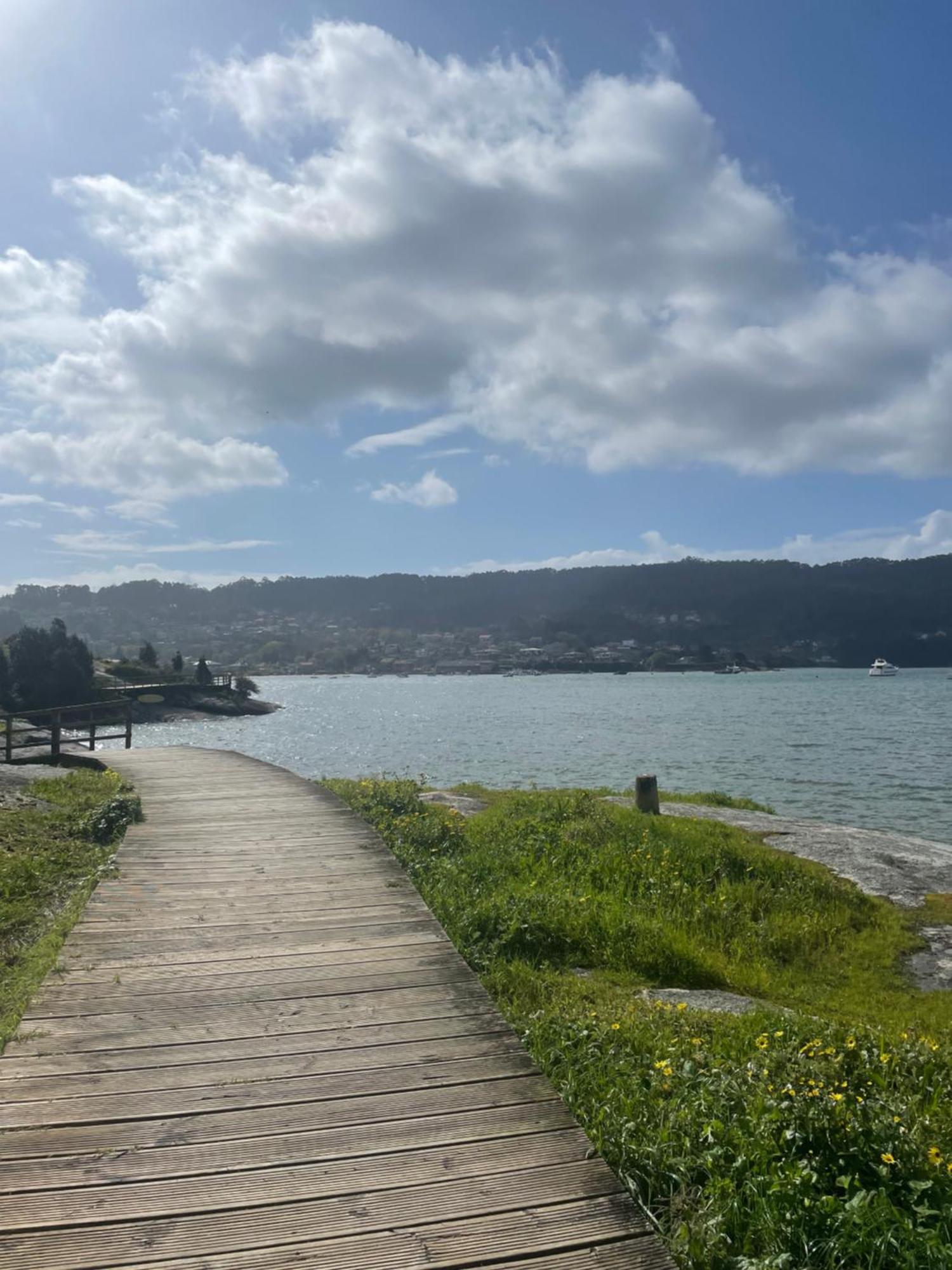 Apartamento Hio Aldan - Cangas Vilarino  ภายนอก รูปภาพ